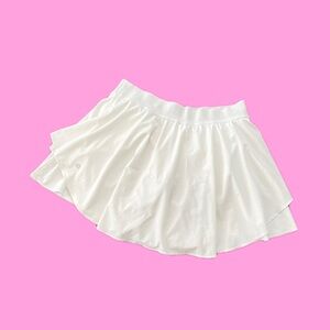 Lululemon Court Rival High-Waisted Skirt *Long - White / Size 12